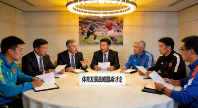 体育专家圆桌讨论会议照片